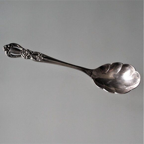 1847 Rogers Bros GRAND HERITAGE International Silverplate 1968 Sugar Spoon - Picture 2 of 9